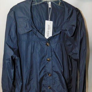 Mea eor Lightweight Rain Trench with Hood Large